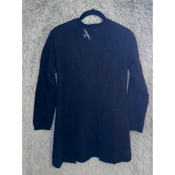 Brooks Brothers Sweaters - Brooks Brothers‎ Black Cardigan Sweater Size S Knit Open Front Casual